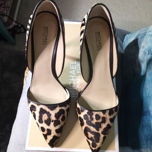 Michael Kors Animal Print (calf hair) Heels